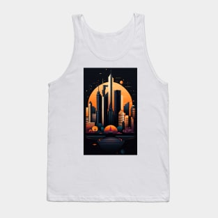 Skyscraper Symphony Tank Top